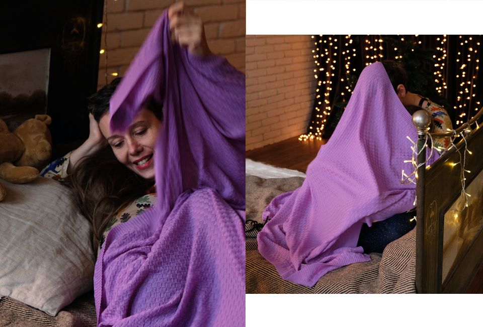 Koc z welny merynosow