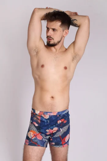 Bokserki termoaktywne z wełny merino męskie tengoku