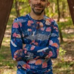 Koszulka z wełny merino z długim rękawem męska tengoku Koszulka z wełny merino z długim rękawem męska tengoku