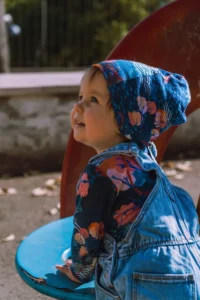 Czapka z wełny merino dla dzieci cienka tengoku