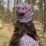 Symbol zastępczy Czapka z wełny merino cienka różowe papilio