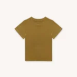 Koszulka z wełny merino dla dzieci oliwkowa Koszulka z wełny merino dla dzieci oliwkowa