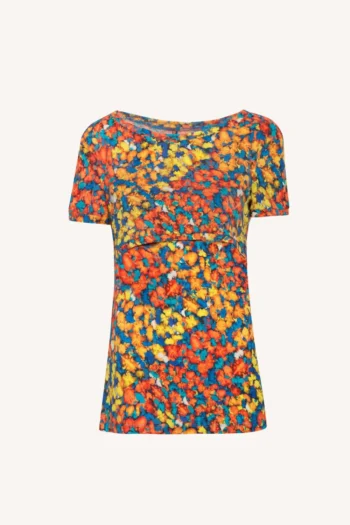 Koszulka do karmienia z wełny merino papilio