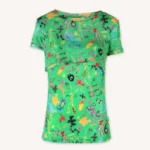 Koszulka do karmienia z wełny merino pixie Koszulka do karmienia z wełny merino pixie