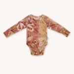 Body z wełny merino dla dzieci ginger gorpcore