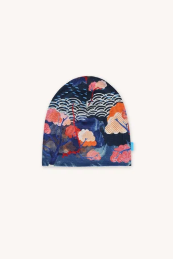 Czapka z wełny merino dla dzieci cienka tengoku