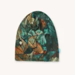 Cienka czapka z wełny merino dla dorosłych green gorpcore Cienka czapka z wełny merino dla dorosłych green gorpcore