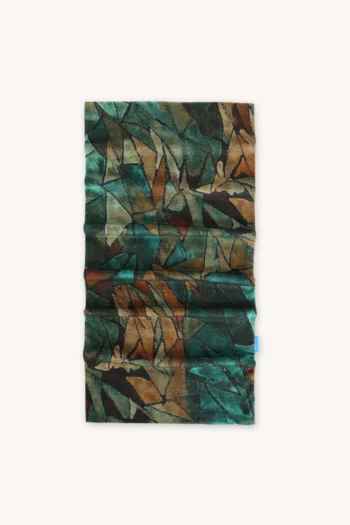 Komin chusta z wełny merino green gorpcore