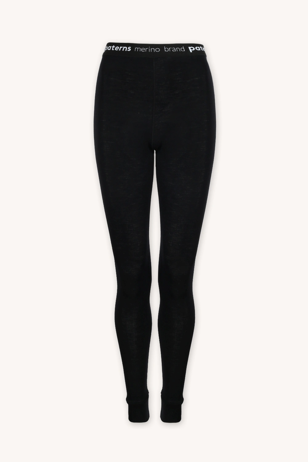 Legginsy termoaktywne z wełny merino 100% damskie czarne M