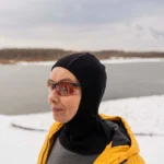 Kominiarka termoaktywna z wełny merino czarna