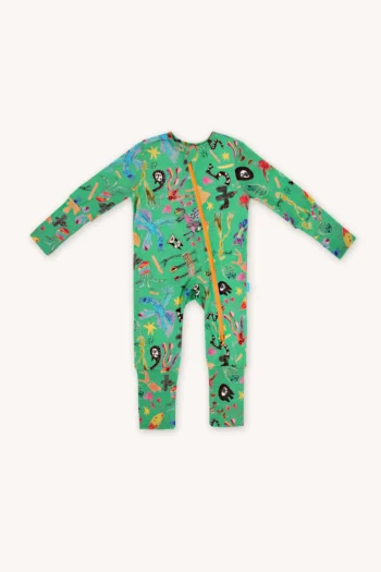 Rampers z wełny merino cienki pixie