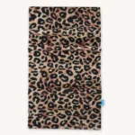 Komin chusta z wełny merino panterka