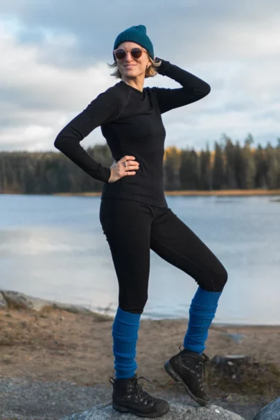 Dwupak: Bielizna damska góra i legginsy czarne