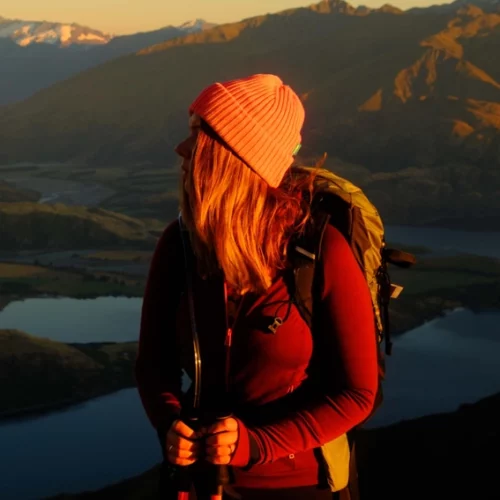 Bluza z wełny merino sportowa damska bordowa Bluza z wełny merino sportowa damska bordowa